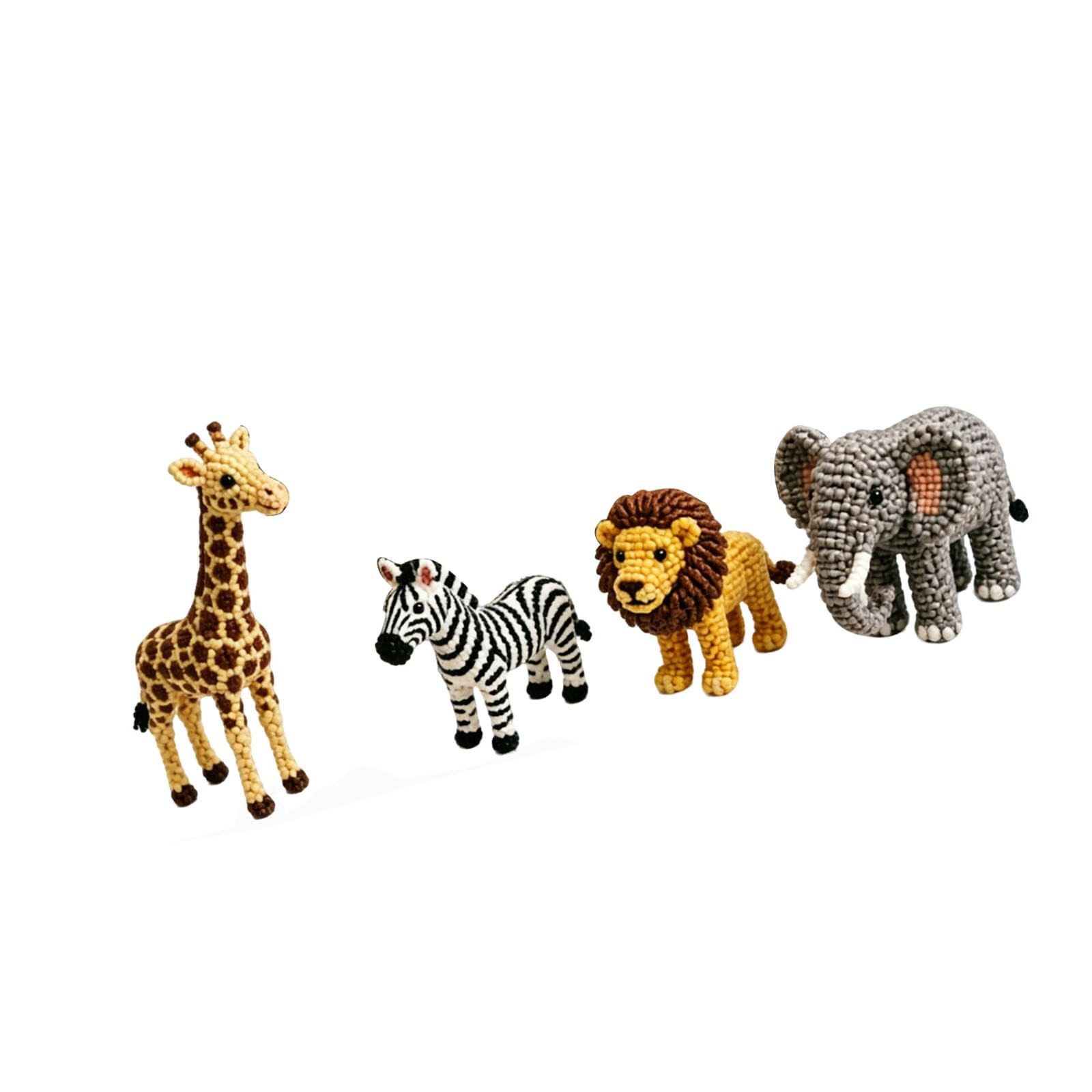 Mekalero A Colorful Crylic Beads For 3D Nimal Rt Works Develop Creativity Nd Fine Motor Skills Focus Training Bead