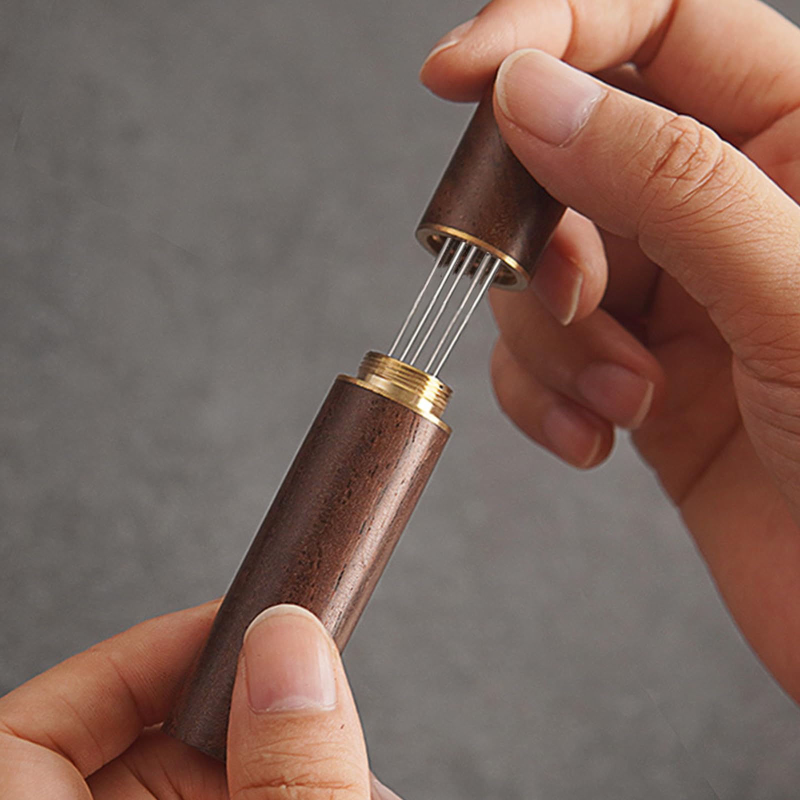 Espresso Nadel Verteiler - 6 Feine Nadeln Für Perfektes Kaffeepulver