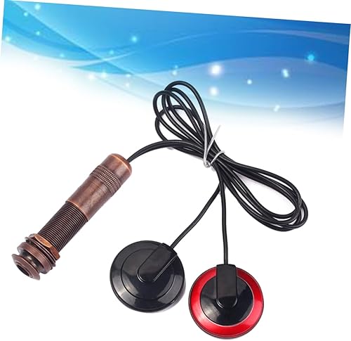 Miniatura 5 de ERINGOGO Microfono Microphone 14 Inch Endpin Jack Transducer Delivers Dual Twin Internal Sensor Mandolin Pickup Set Guitar
