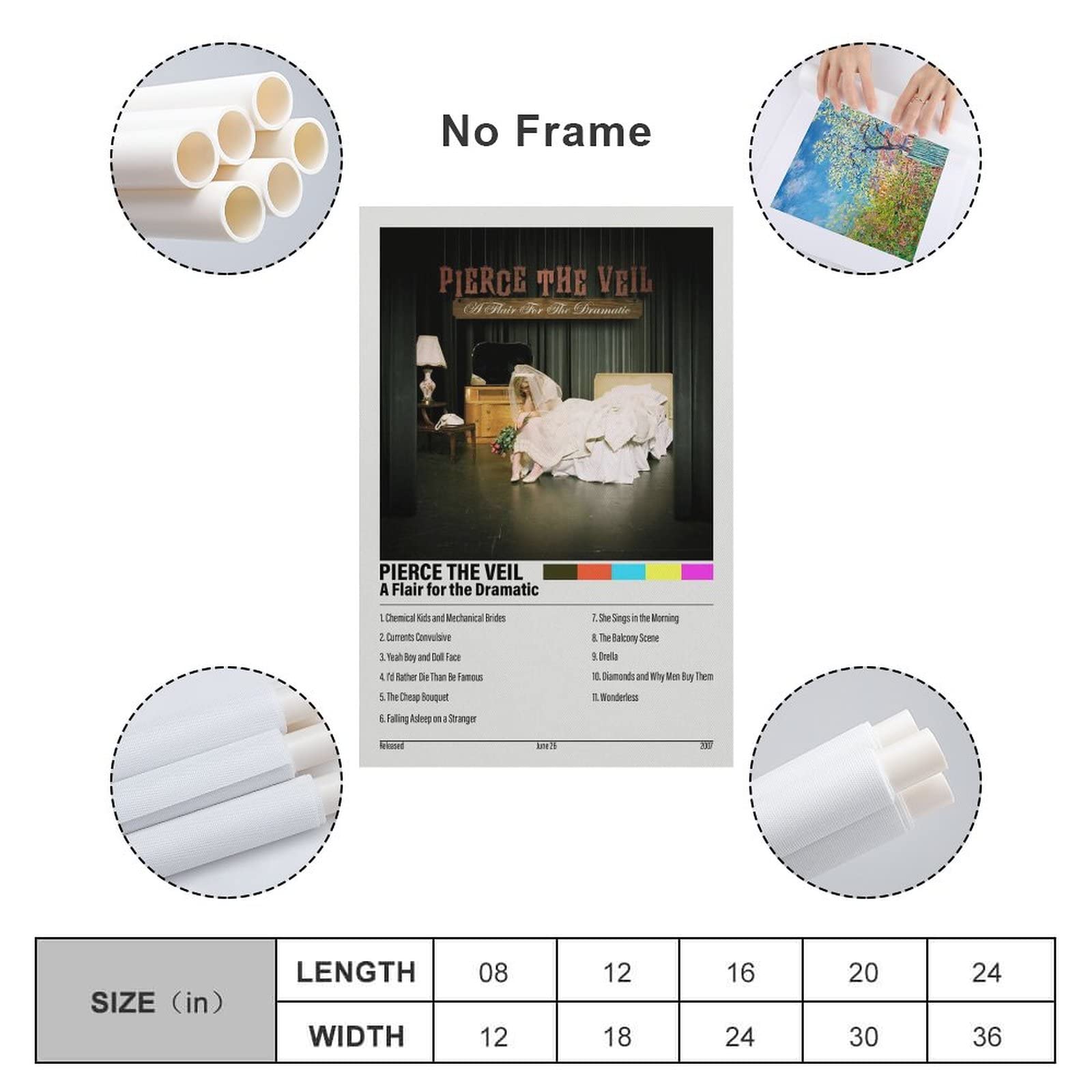 Pierce The Veil Album Cover A Flair For The Dramatic