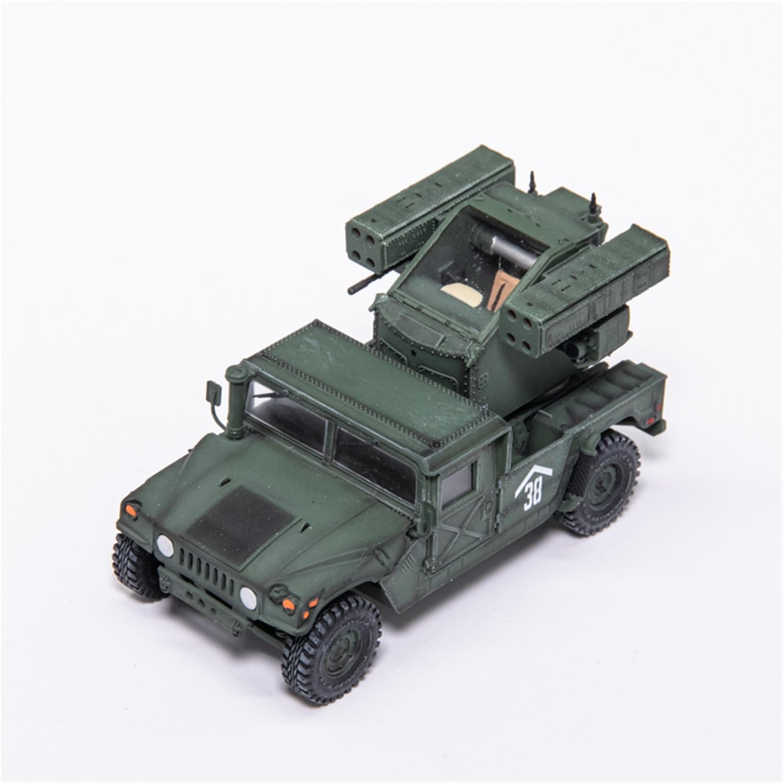 Auto In Miniatura 1 72 Humvee Dipinto Di Verde Kit Modello Carro Armato Militare Collezione Hobby Per Adulti Regalo Veicoli Giocattolo