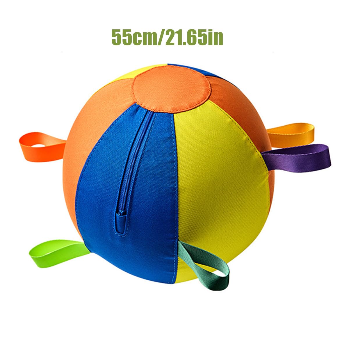 Generisch Herding Ball für Hunde, interaktiver Hundespielzeugball, langlebiger Jolly Ball für Hunde, Training, Kauspielzeug, Haustierbedarf, bissfestes Design, für Pferde und Schafe, Hundeball (M)