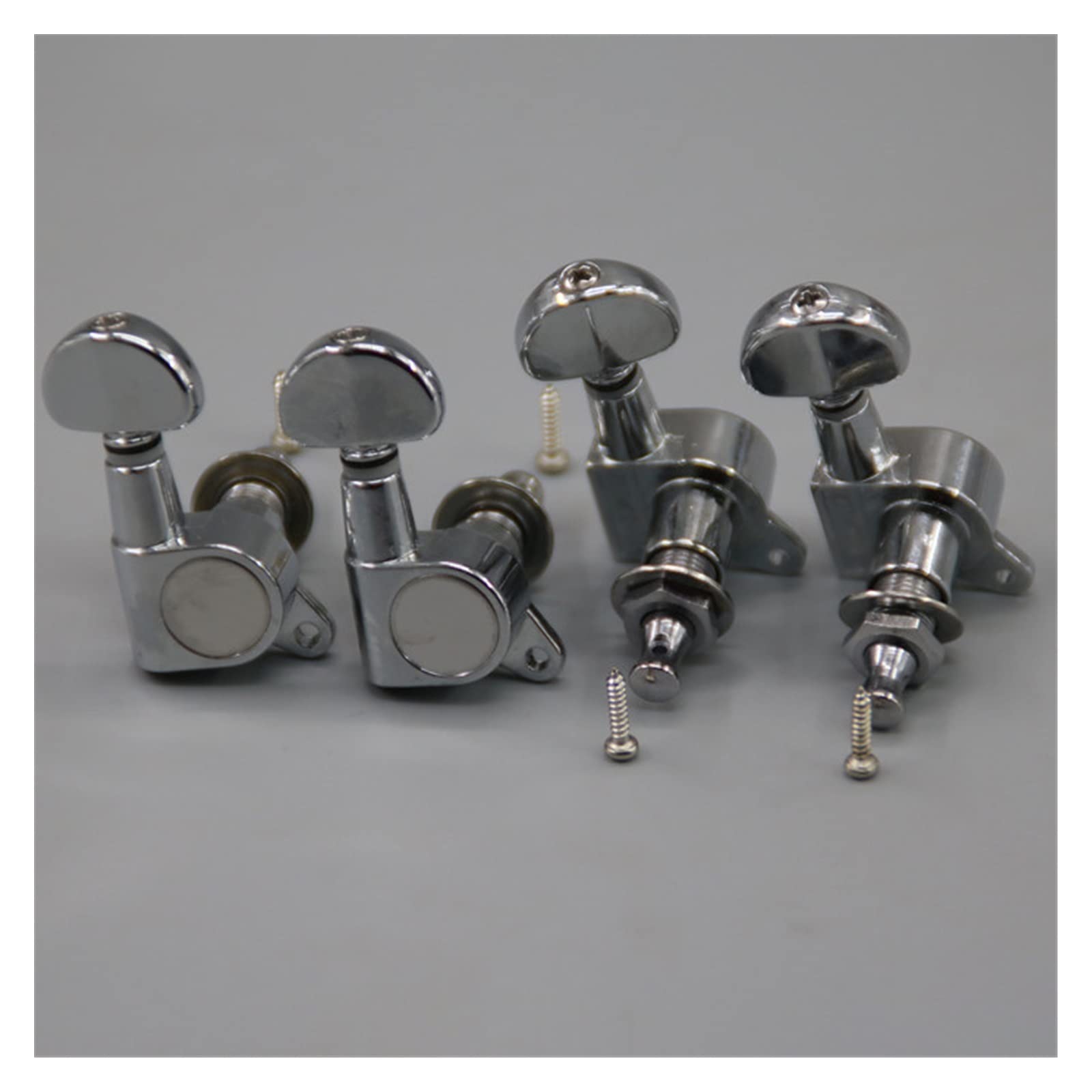 2R2L Ukulele Guitar Tuning Pegs Keys Tuner Machine Heads String Tuner Alliage De Zinc Fermeture Complète Tuning Pegs Guitare Cheville de réglage (Color : 02)