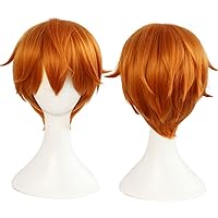 Vista 122 de Anogol peluca color blanco plateado Tokio Ghoul Tokio Guru Kaneki Ken para fiesta de Cosplay