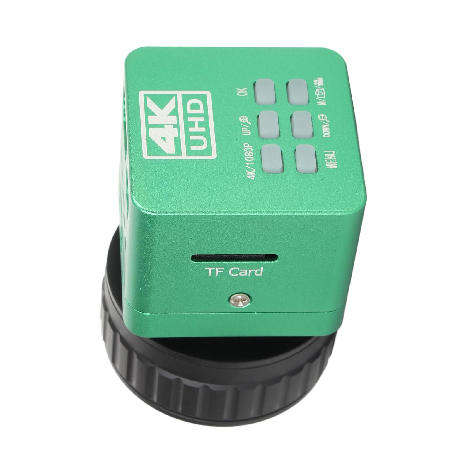 HY-6210 Elektronisches Okular, 4K Mikroskopkamera, 41 MP, 0,5-Fach Adapterobjektiv, mit Fernbedienung, für Industriemikroskop und Teleskop