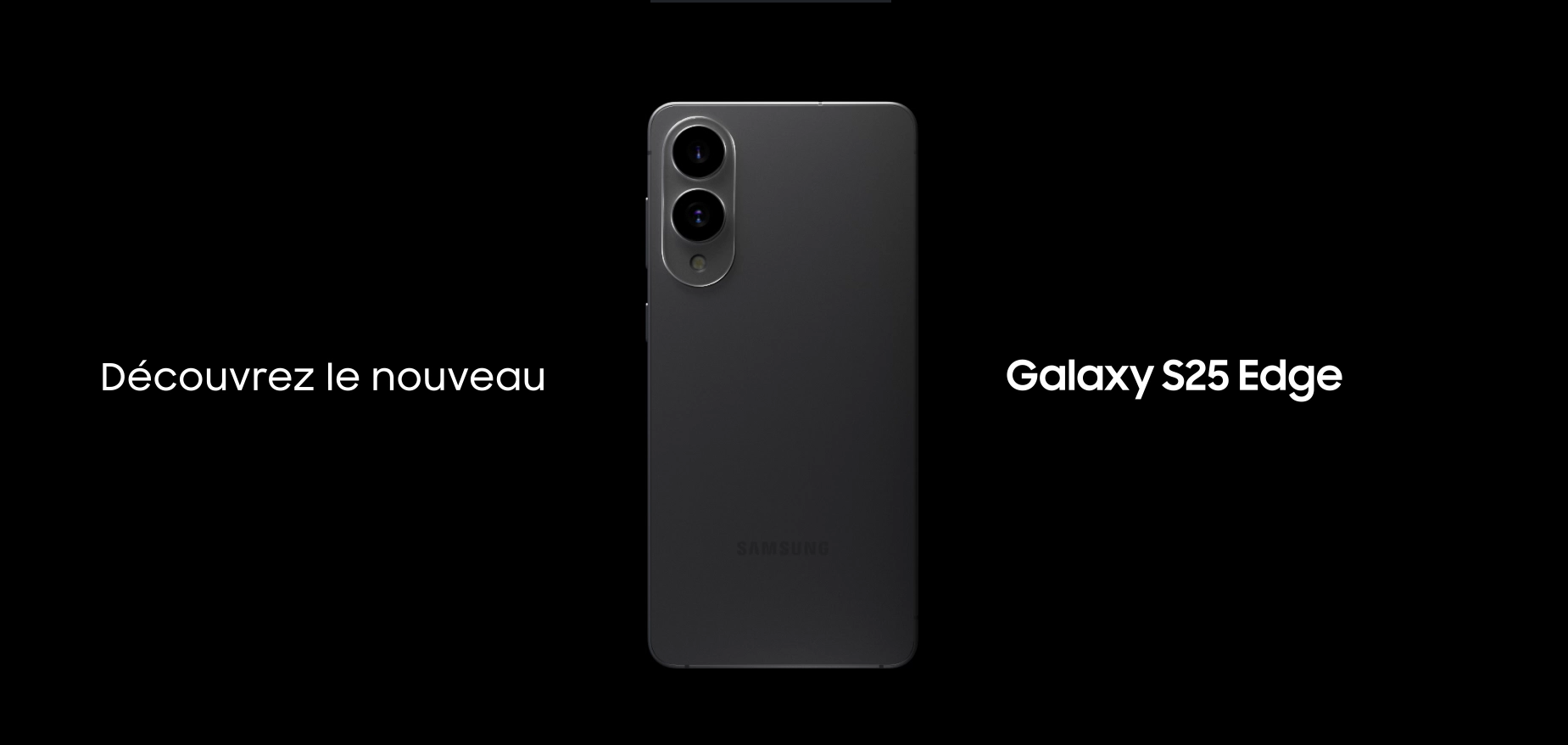 Samsung Galaxy S25 Edge, Smartphone Android 5G avec Galaxy AI, 512