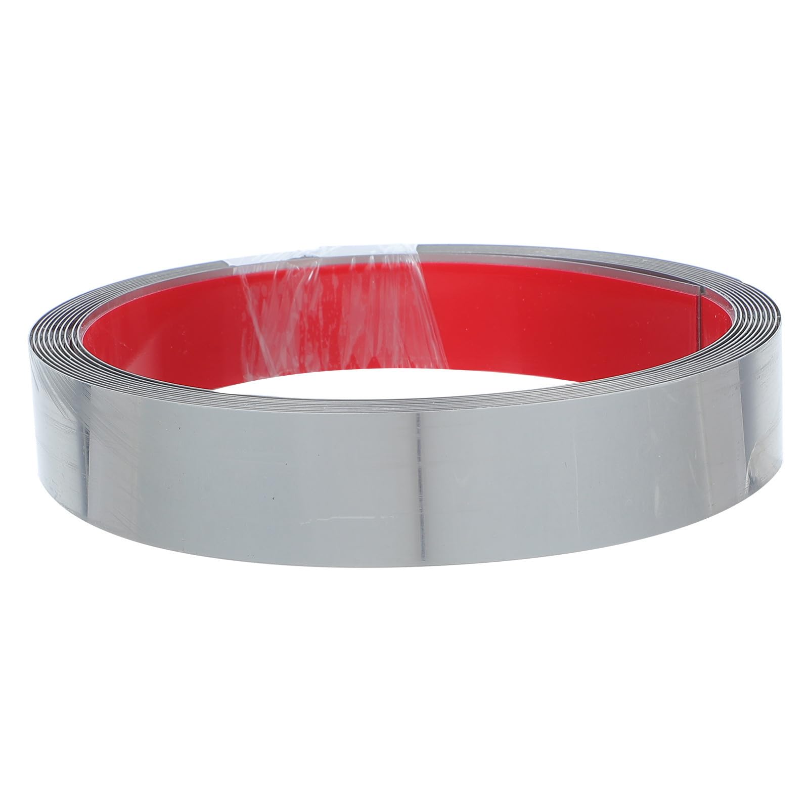 Tira autoadhesiva de acero inoxidable para bordes de muebles y paredes