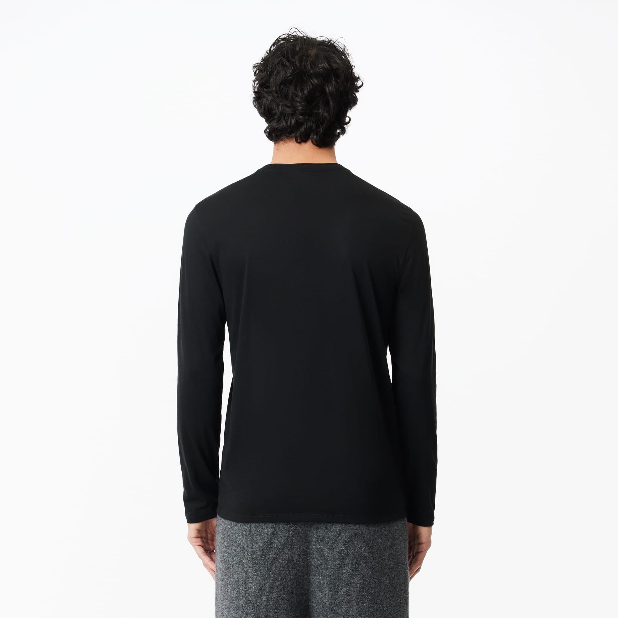 Lacoste T-shirt męski, Noir, M