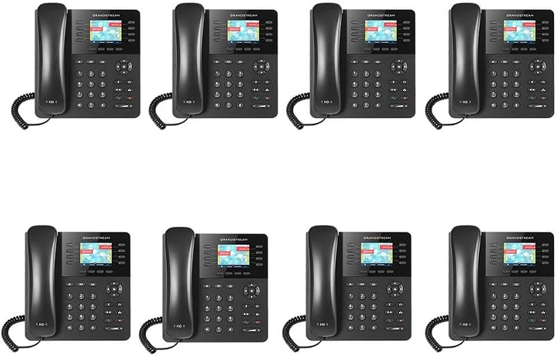 GXP2135 8-Pack IP Phone Enterprise High Performance 8lines with 4 SIP Accounts, HD Audio