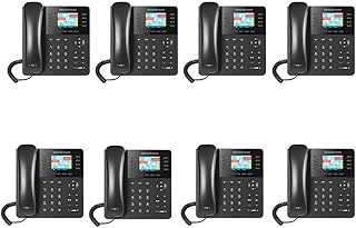 Grandstream GXP2135 8-Pack IP Phone Enterprise High Performance 8lines with 4 SIP Accounts, HD Audio