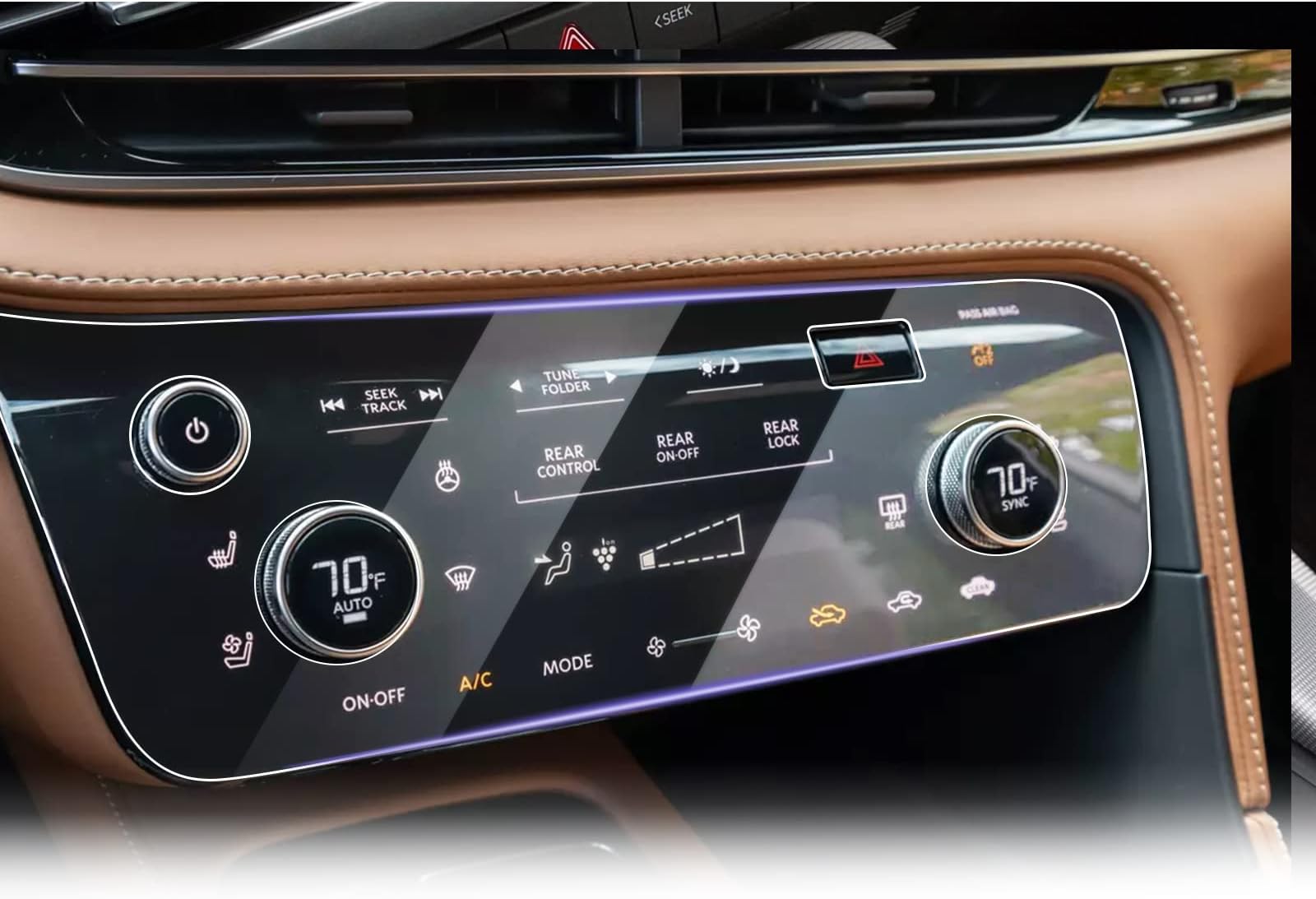 LUWU 2022 2023 インフィニティ QX60 スクリーンプロテクター 2022 インフィニティ QX60 TPU 気候 保護フィルム 2022 インフィニティ QX60 タッチスクリーン プロテクター インフィニティ QX60 AC プロテクター フォイル 2022 インフィニティ QX60 アクセサリー