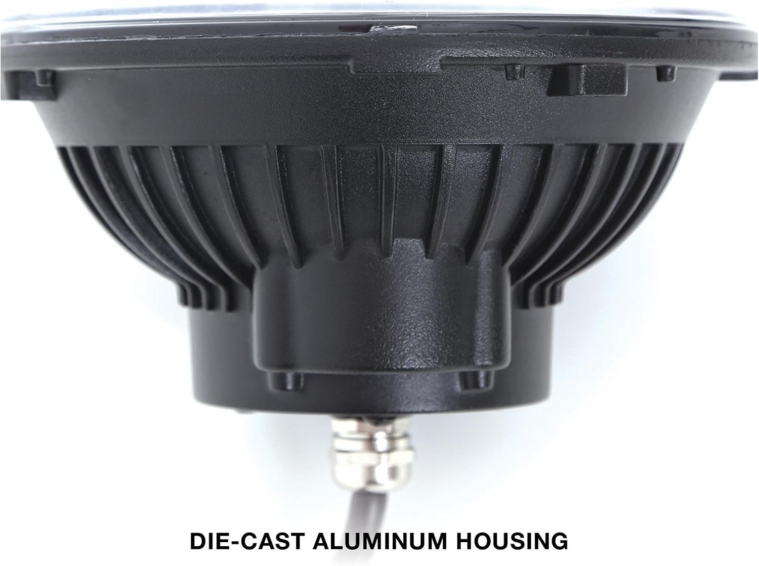 ProComp Jeep Headlights: 7" Round LED Hi/Lo (07-18 JK)