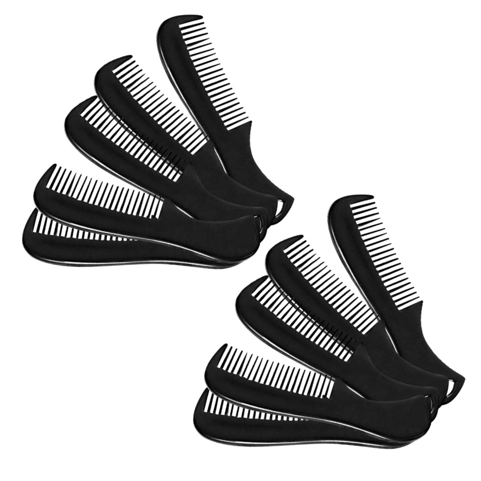 POPETPOP Pettine Barba 50 Pz Mini Pettine Per Barba Pettini Da Uomo Da Tascabile Cera Facciale Piastra Per Da Uomo Pettini Per Da Fibbia Necessità Giornaliere Plastica