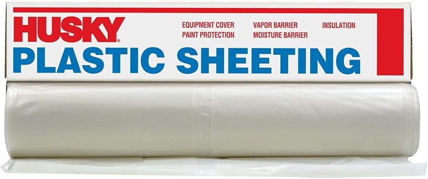 POLY AMERICA CF02083-200C 8.4-Feet X 200-Feet 2 Mil Clear Poly Film