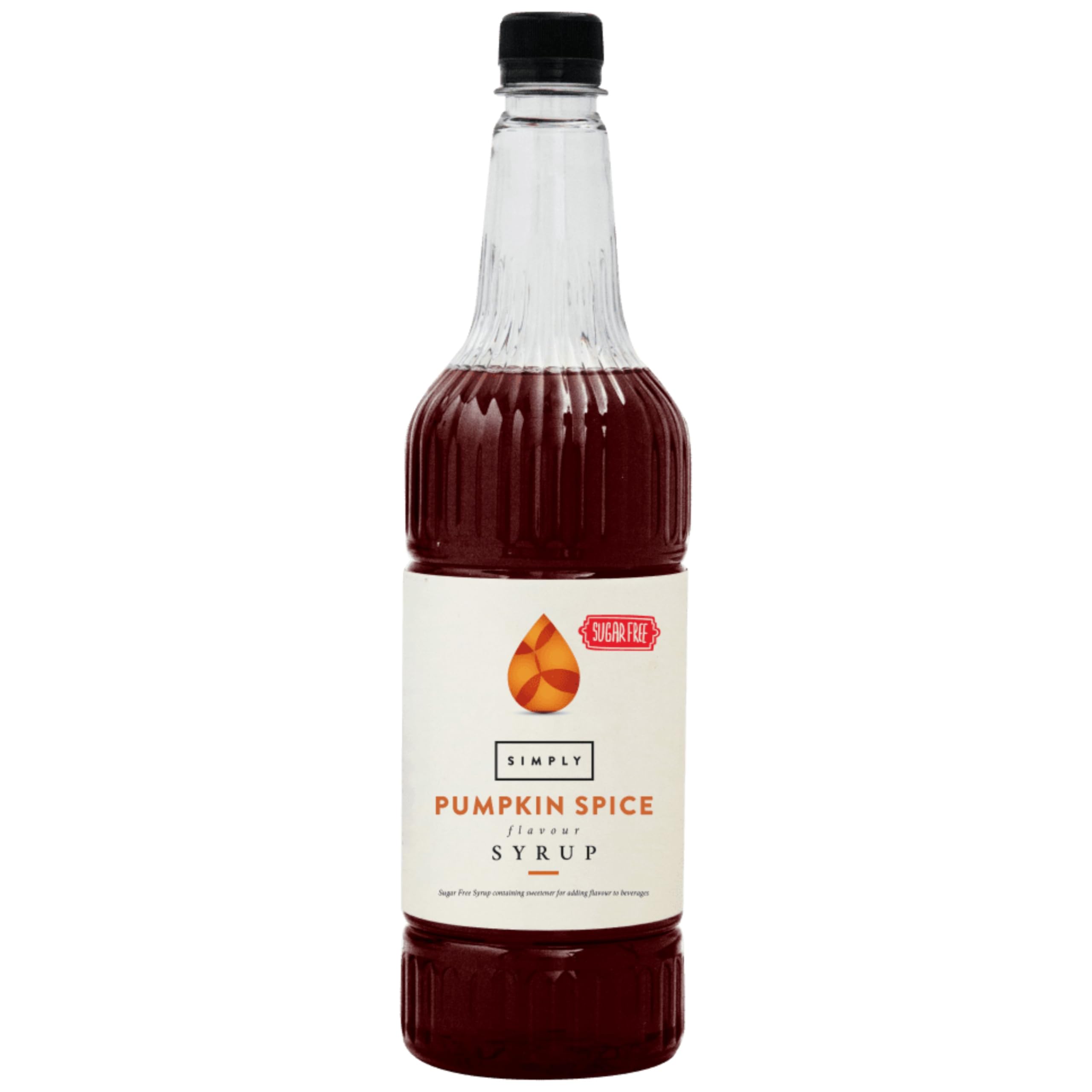 Simply 1 Litre Bottle Of Sugar Free Pumpkin Spice Flavour Syrup