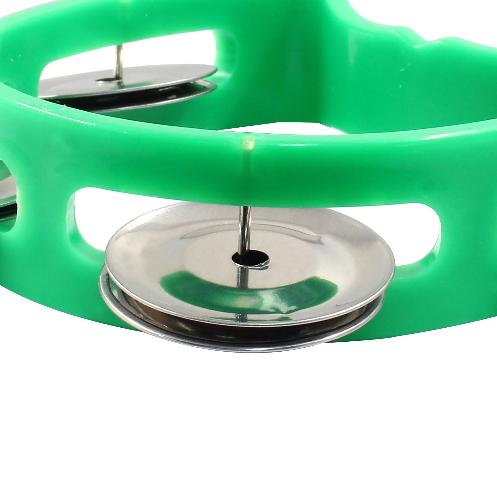 Amazon.com: Piutouyar 4 Pack Plastic Tambourine, 4 Colors Half