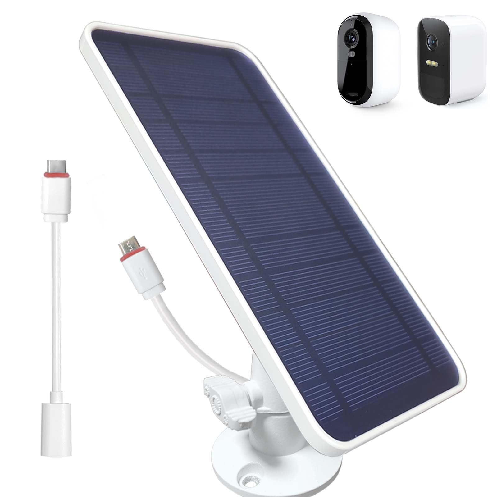 Amazon.co.jp: DIANMU ソーラーパネル充電器 Arlo Essential 2K