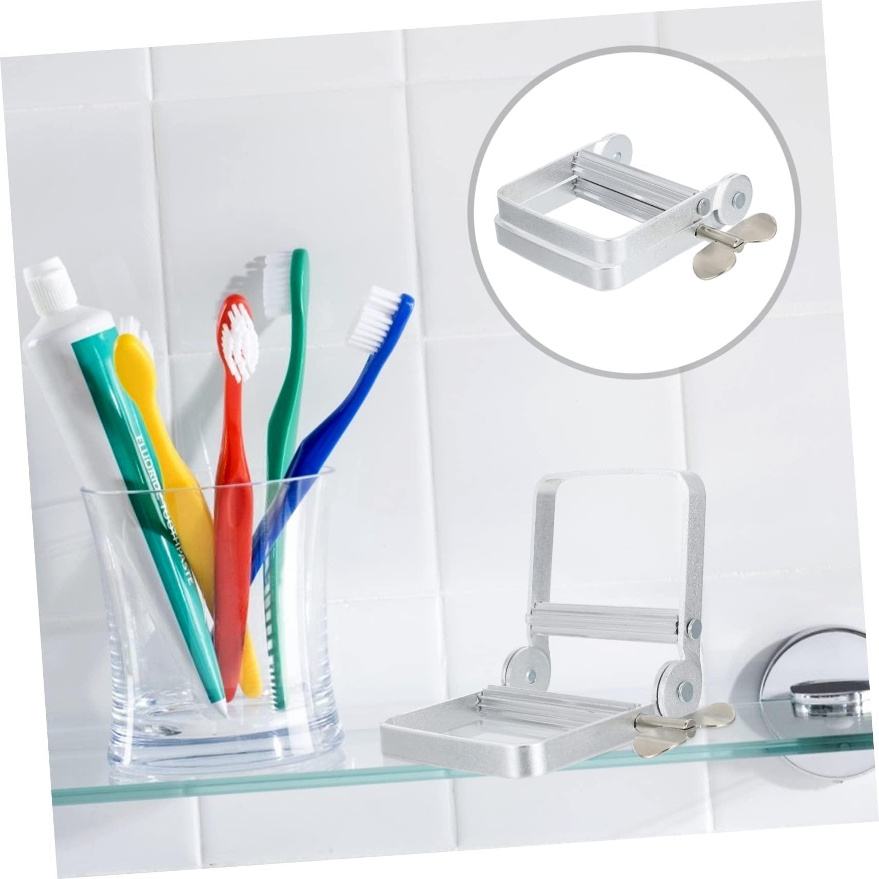 Gatuida 3piezas Exprimidor De Pasta Para Cabello y Dentífrico Prensatubos Multifuncional Para Cosméticos y Productos De Cuidado Personal Diseño Resistente y Duradero