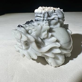 天然石ラブラドライト　龍亀置物　No.1368 天然石ラブラドライト 龍亀置物 No.1368 - メルカリ