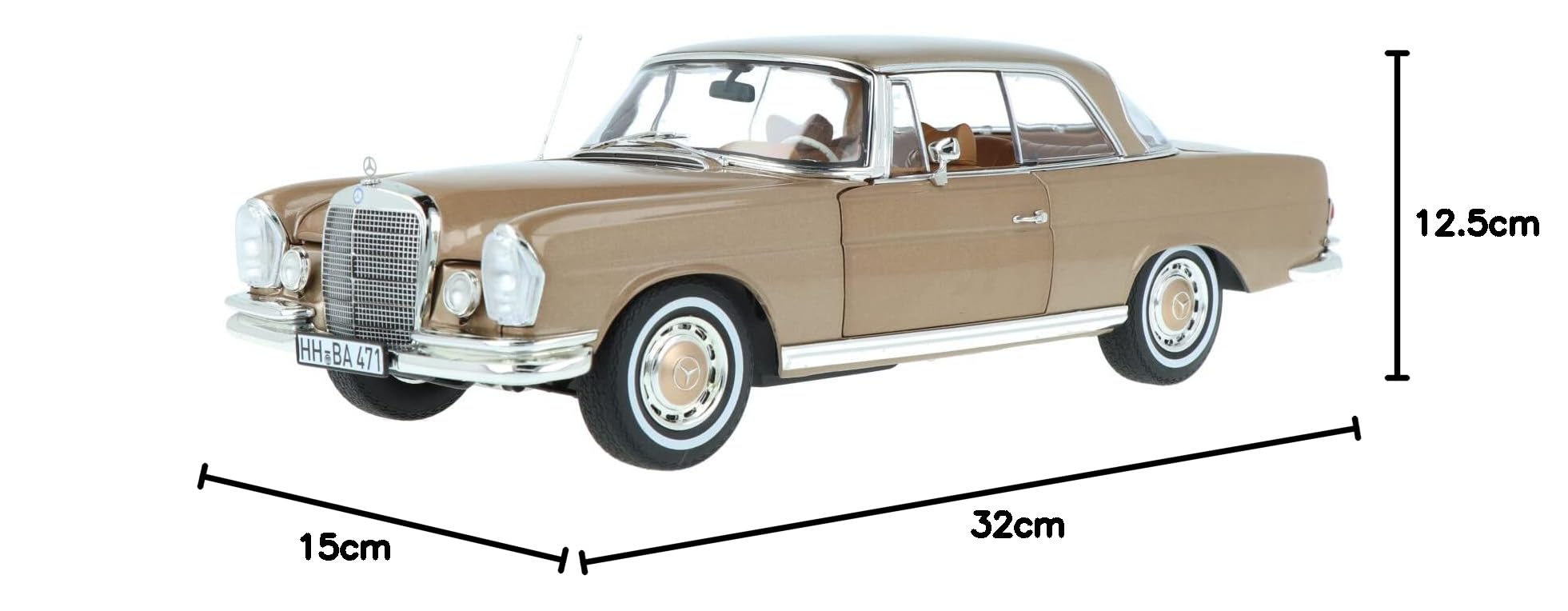 メルセデス・ベンツ 250SEクーペ ミニカー32cm メルセデス・ベンツ 250SEクーペ ミニカー32cm 【公式通販】