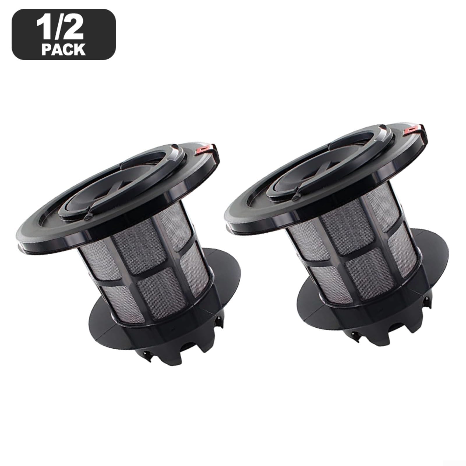Filtro ciclónico lavable para aspiradoras 00708278 708278 compatible con GS-50 Zoo'o Animal Series, sustituye a 656669 624144 Lamella Design cilindro de escape parte (paquete de 2)