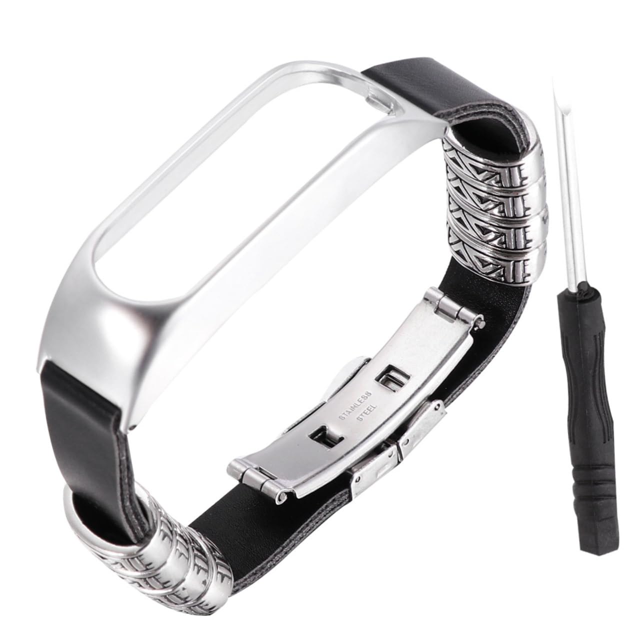 OSALADI 2st Band Uhrenarmband Herzfrequenz-monitorband Touch-band-riemen Ersatzband Ansehen Uhrenarmband Aus Metall Geschnalltes Handgelenkbandage Trageschlaufe Gürtel Zubehör