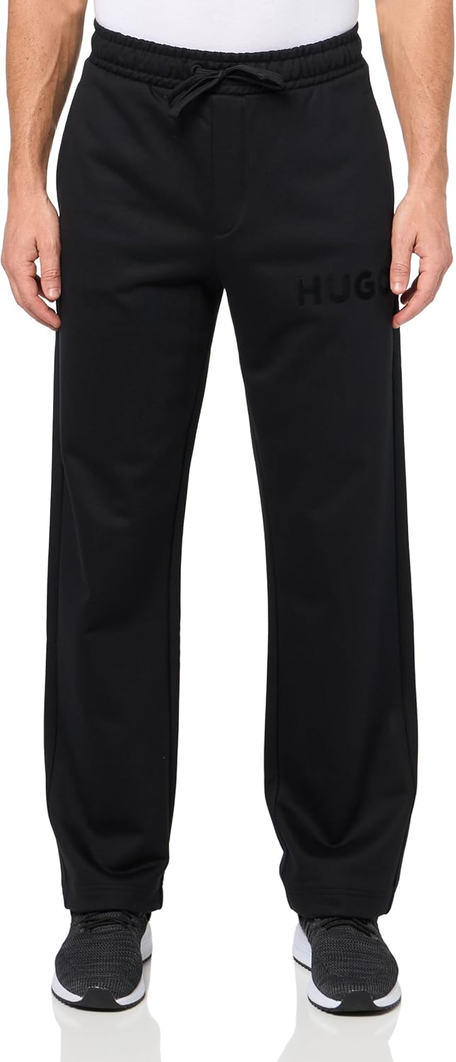 Hugo Mens Tonal Logo Cotton Sweatpants