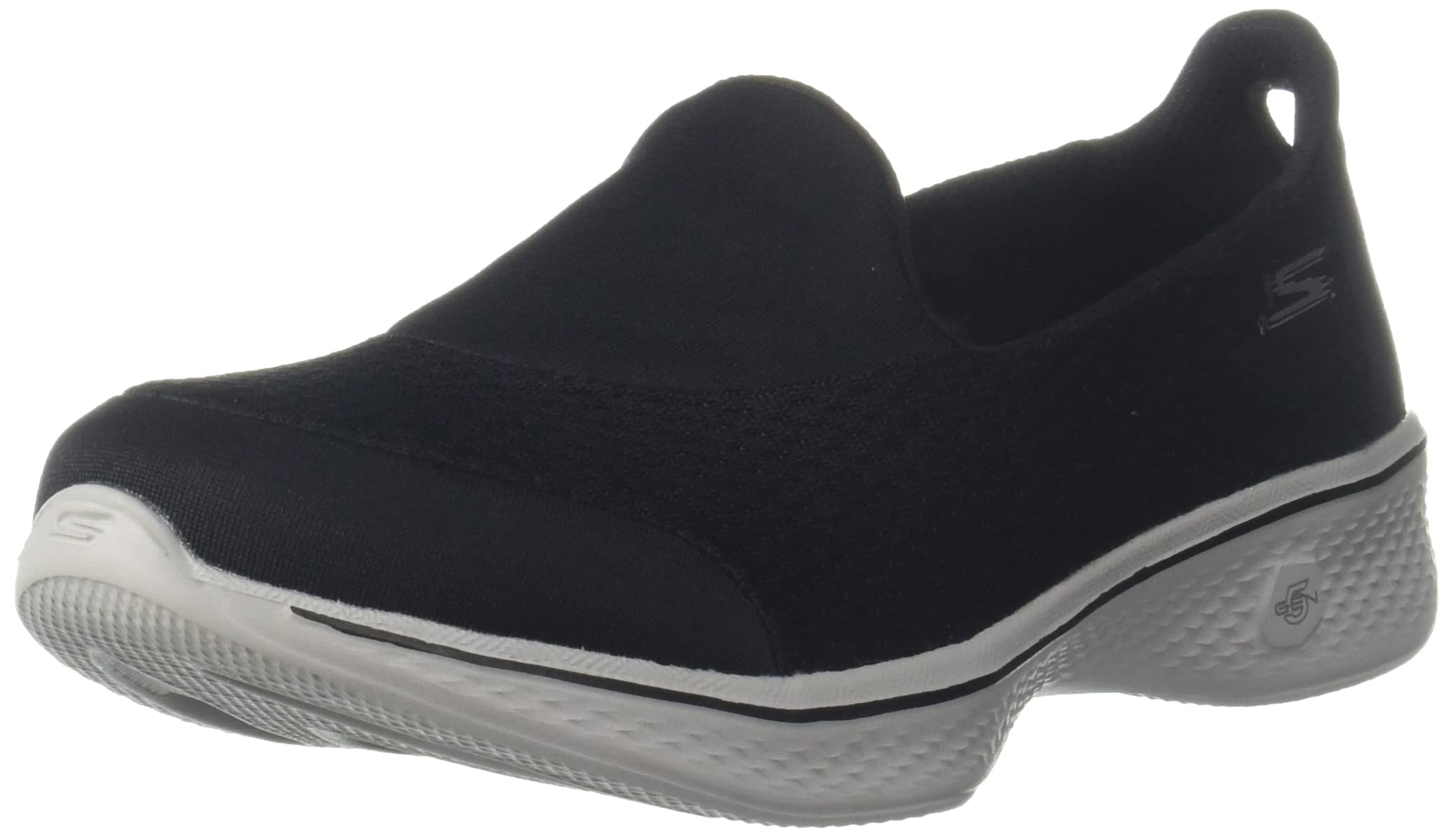 Skechers Womens GO Walk 4 - Pursuit Black/Gray Walking Shoe - 7 UK (14148) (B0B4DJPVG6) Amazon Price History, Amazon Price Tracker