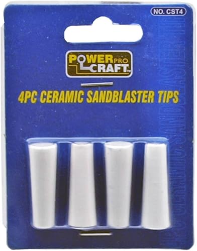 4 pieza cerámica Sandblast Consejos para 10 galones alta presión SandBlaster