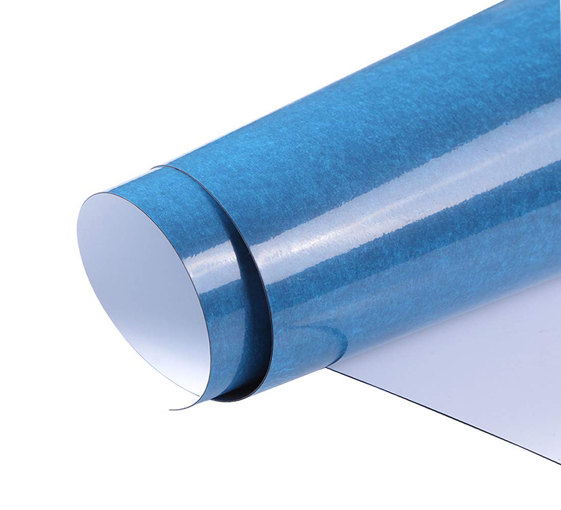 TUKA 120cm x 90cm Feuille Ferreuse Autocollante pour Aimants, Inscriptible Essuyable, Film Caoutchouc Ferreux Adhesif, Plaques de Fer Adhésives, Créez Propre Tableau Blanc Magnétique, Blanc TKD9020