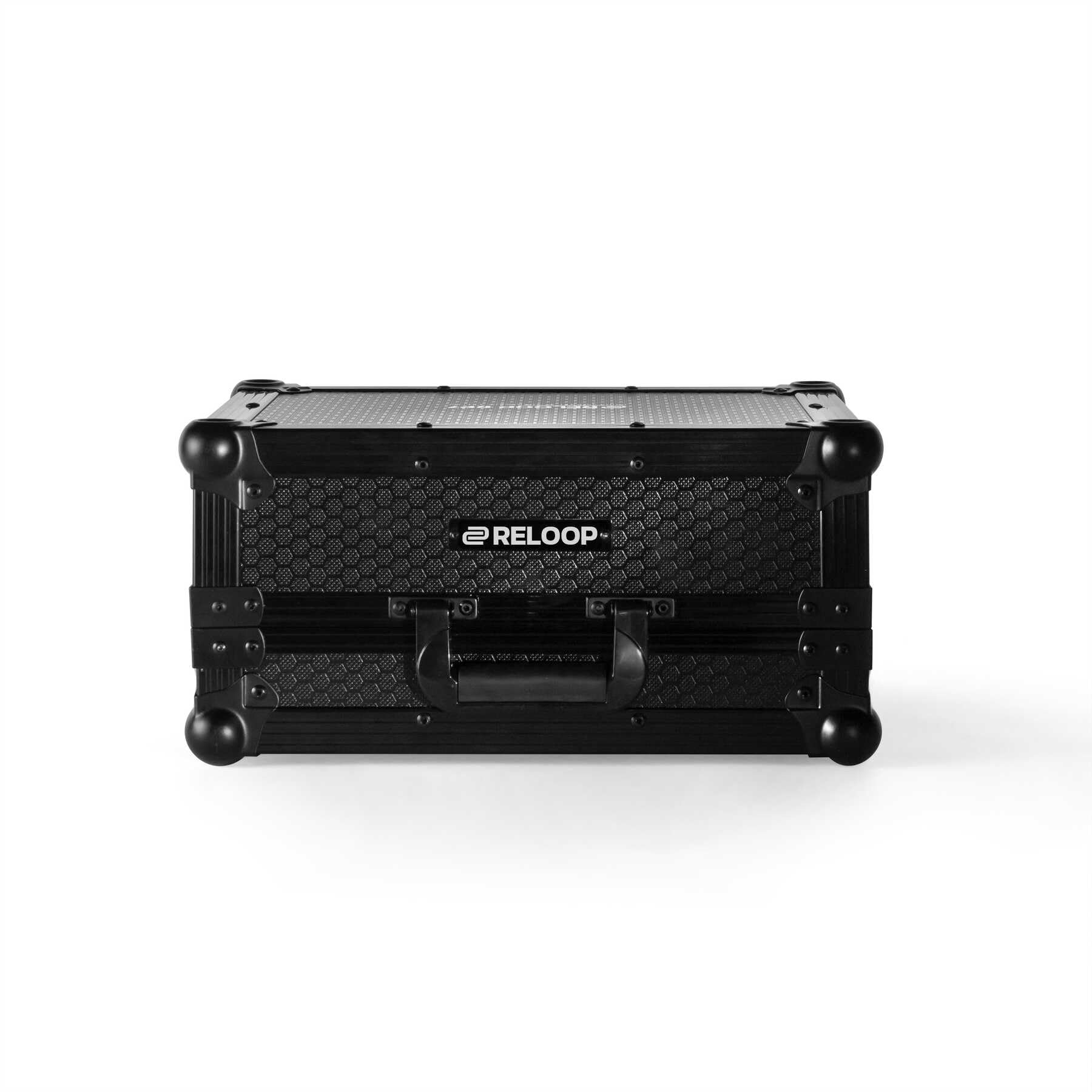 Reloop Premium RP-7 Turntable Case - Robuste Konstruktion mit kratzfester Hexa-Oberfläche in mattem Schwarz