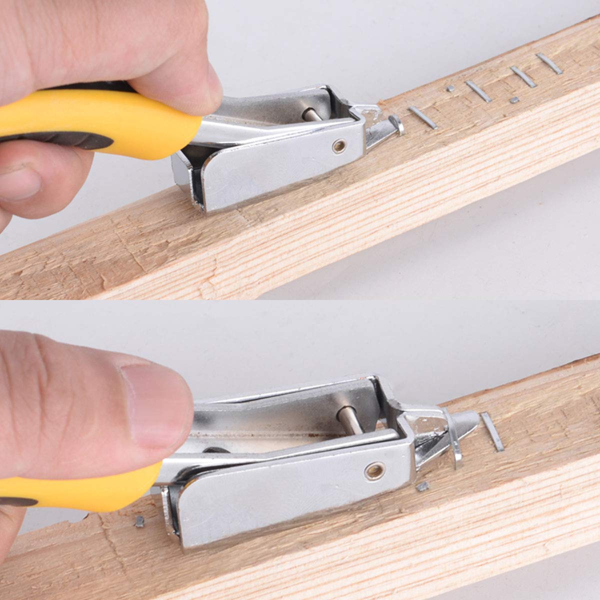 Alicates para lona + removedor de grapas Juego de 2 piezas a de pinza de lona de aleación ajustable profesional Extractor de extracción de metal y pinza de lienzo Herramienta de pintura al óleo