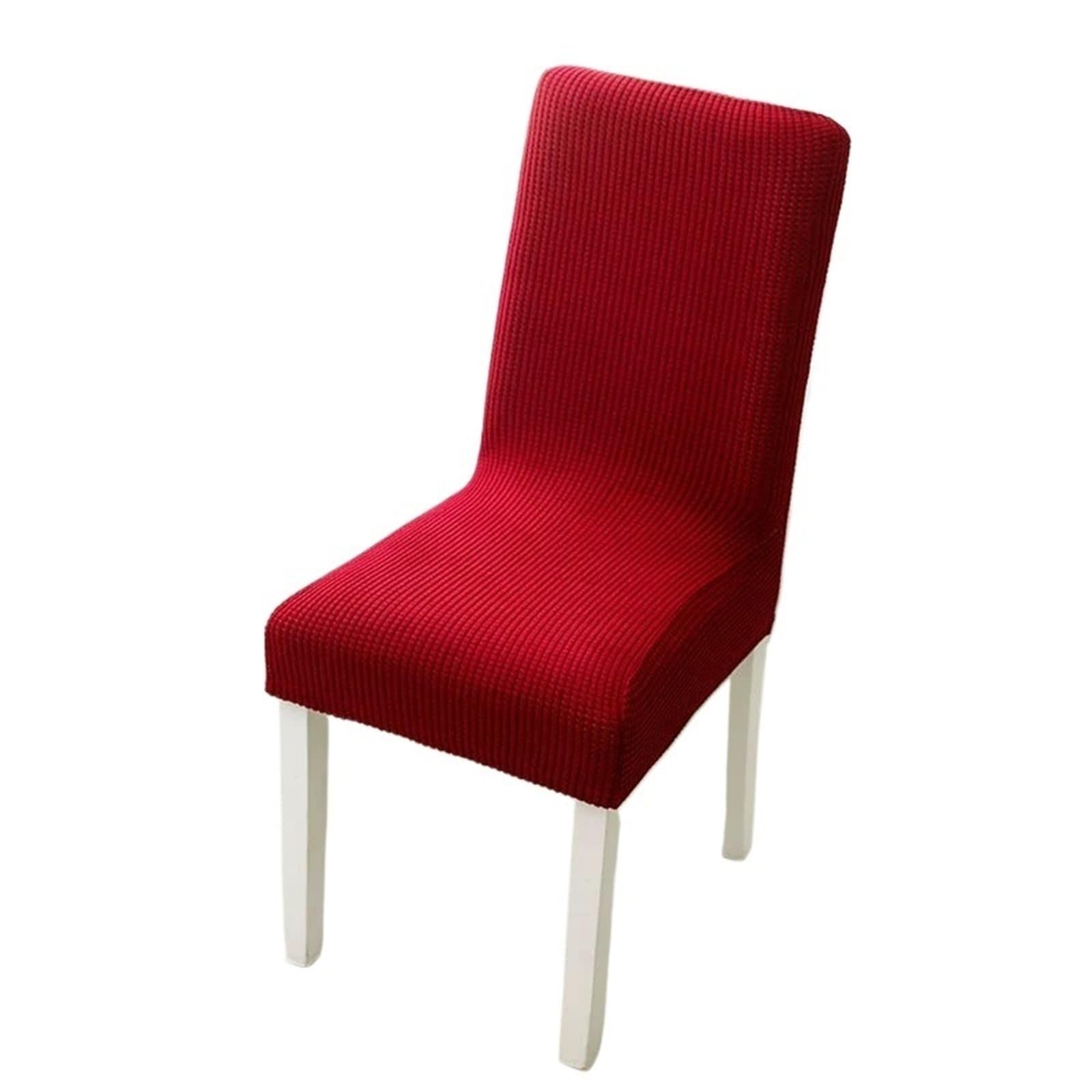 ECPGPMDLDT Chair Covers Stretch Kitchen Dining Room Chair Covers Removable Washable Dining(Medium,4pcs)