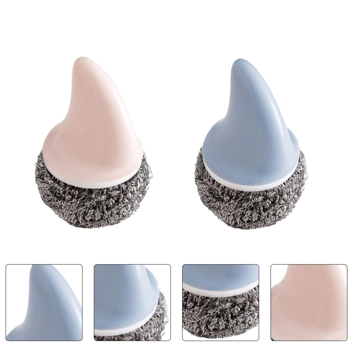 2 pezzi di spugna for lavare i piatti, spazzola for la pulizia della padella for lavello, vasca da bagno, spazzola for la pulizia della padella, for cucina, bagno,Strofinaccio