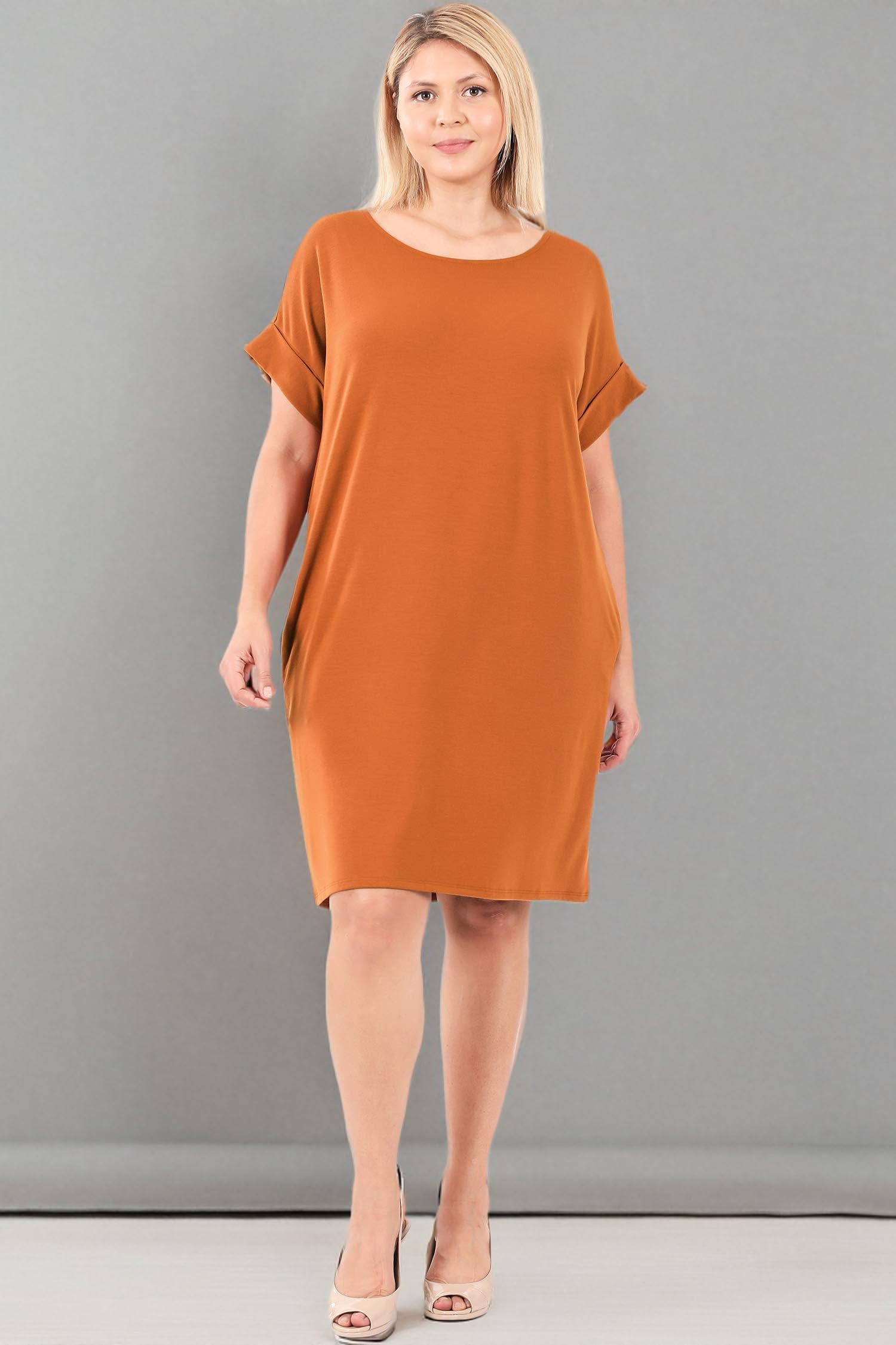 zenana linen dress Zenana Full Size Life's A Picnic Smocked Tiered Midi Dress main image 1