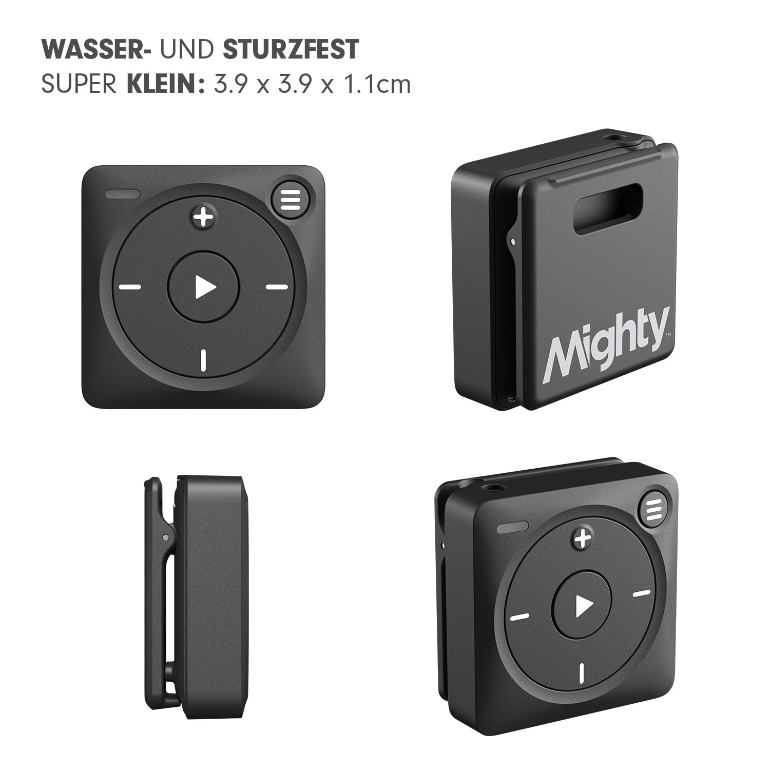 Mighty 3 Spotify & Amazon Music Player, Compatible with Bluetooth
