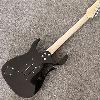 GaYouny Guitare Modèle Classique 6 Cordes Vraies Photos Guitare Électrique Noire en Métal Pickguard Slivery Matériel… - Les Beatles, Paul McCartney, John Lennon, RIngo Starr, George Harrison GaYouny Guitare Modèle Classique 6 Cordes Vraies Photos Guitare Électrique Noire en Métal Pickguard Slivery Matériel… – Image 5