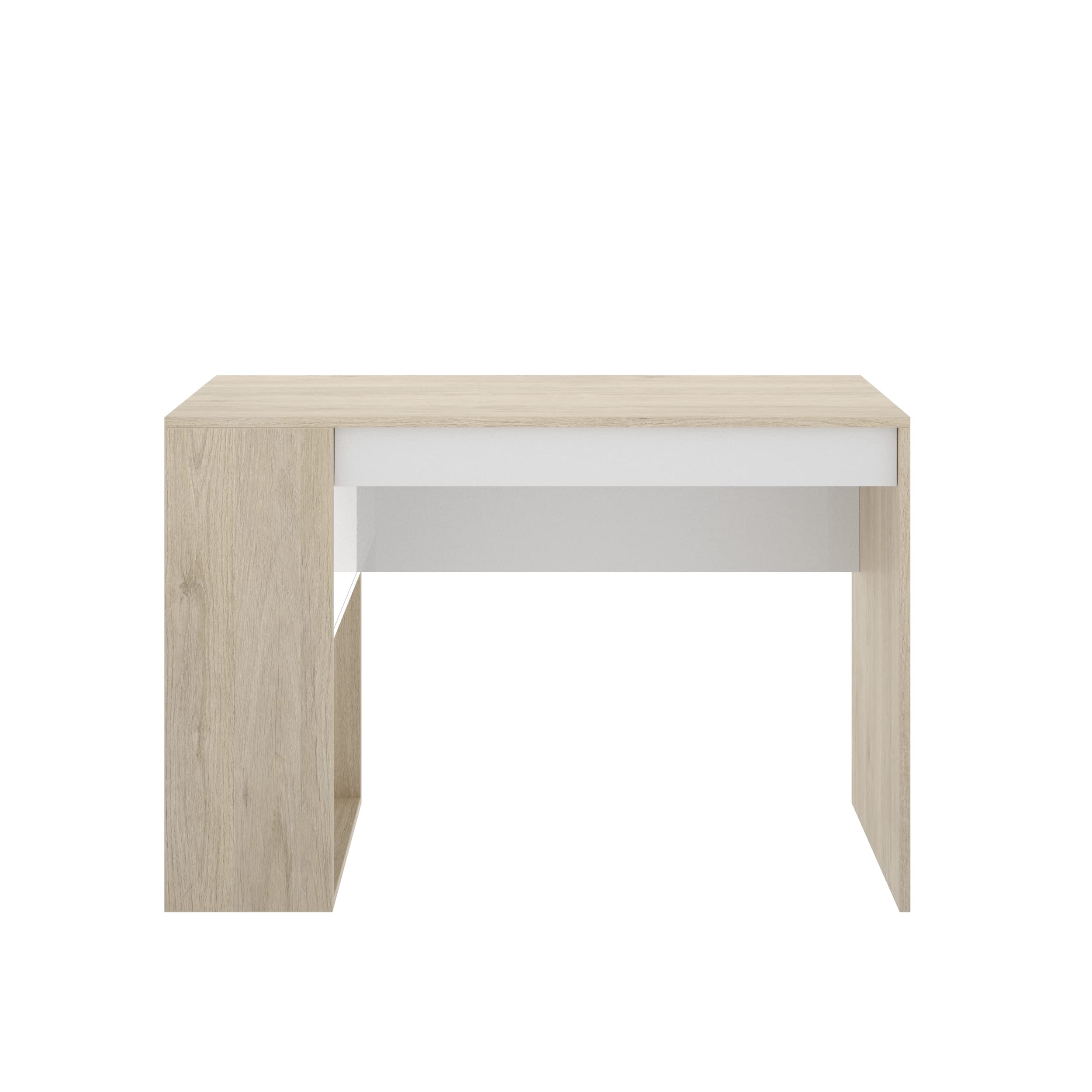 Rimobel DEKIT Grupo TEO Tavolo Scrivania, Legno, Naturale/Bianco, Normale