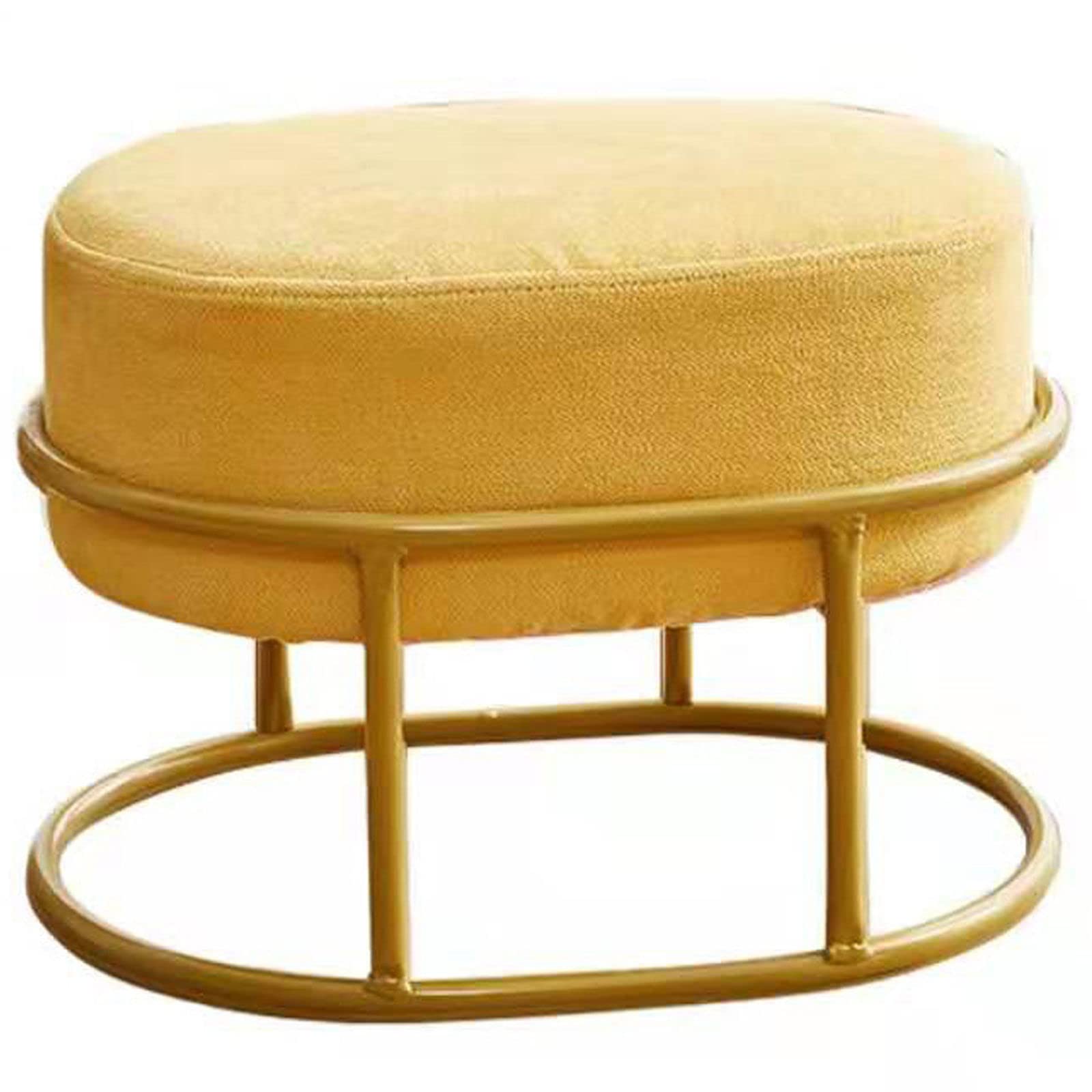 Banc empilable pour soulager les jambes : repose-pieds de maison 38,5 cm jaune