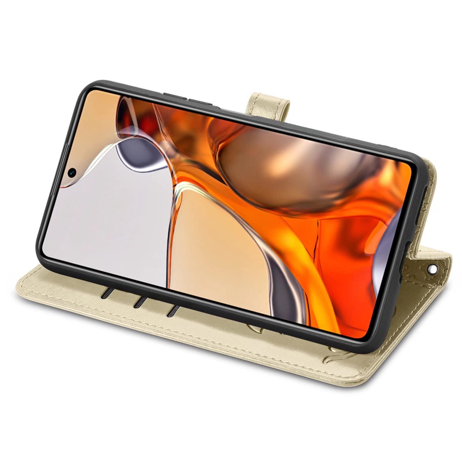 GoodcAcy Cover per Motorola Edge 40 Pro/Moto X40/X40 Pro,Flip Caso in PU Pelle Premium Portafoglio Custodia [Kickstand] [Slot per Schede] [Chiusura Magnetica] per Motorola Edge 40 Pro/Moto X40-Marrone