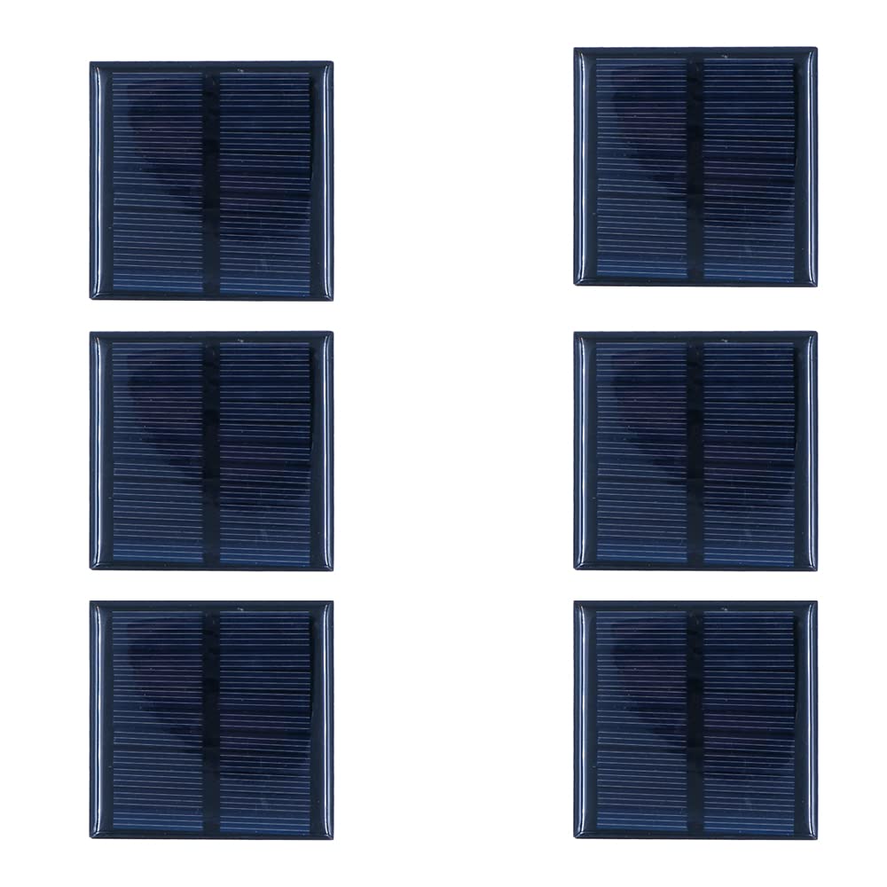 Mini pannelli solari da 0,6 W, 5,5 V, caricatore per pastella, fai da te, per la casa, progetti scolastici, campeggio, pesca, escursionismo, giardino, luce di ricarica