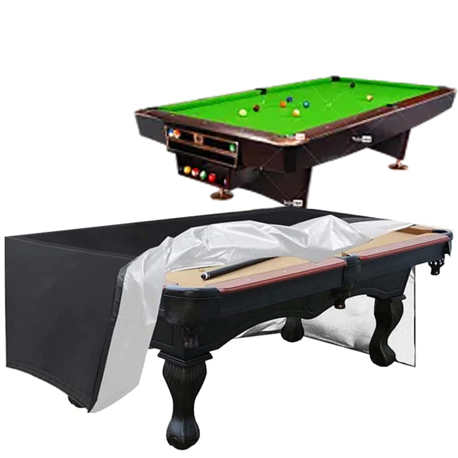 Funda para mesa de billar impermeable y anti-UV con tejido a prueba de rasgaduras