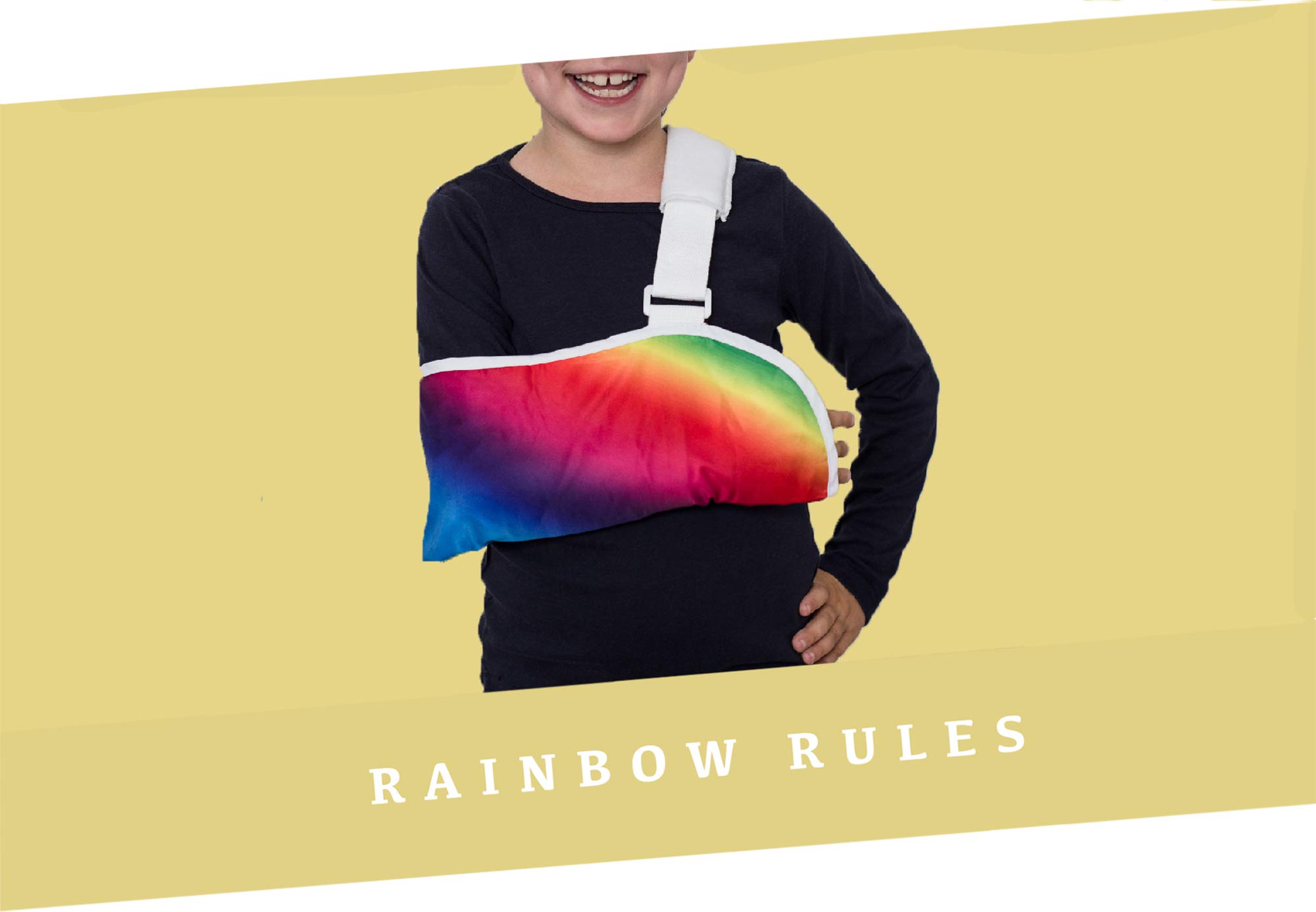 Crazy Casts Arm Sling for Kids now with THUMB LOOP Childrens Arm