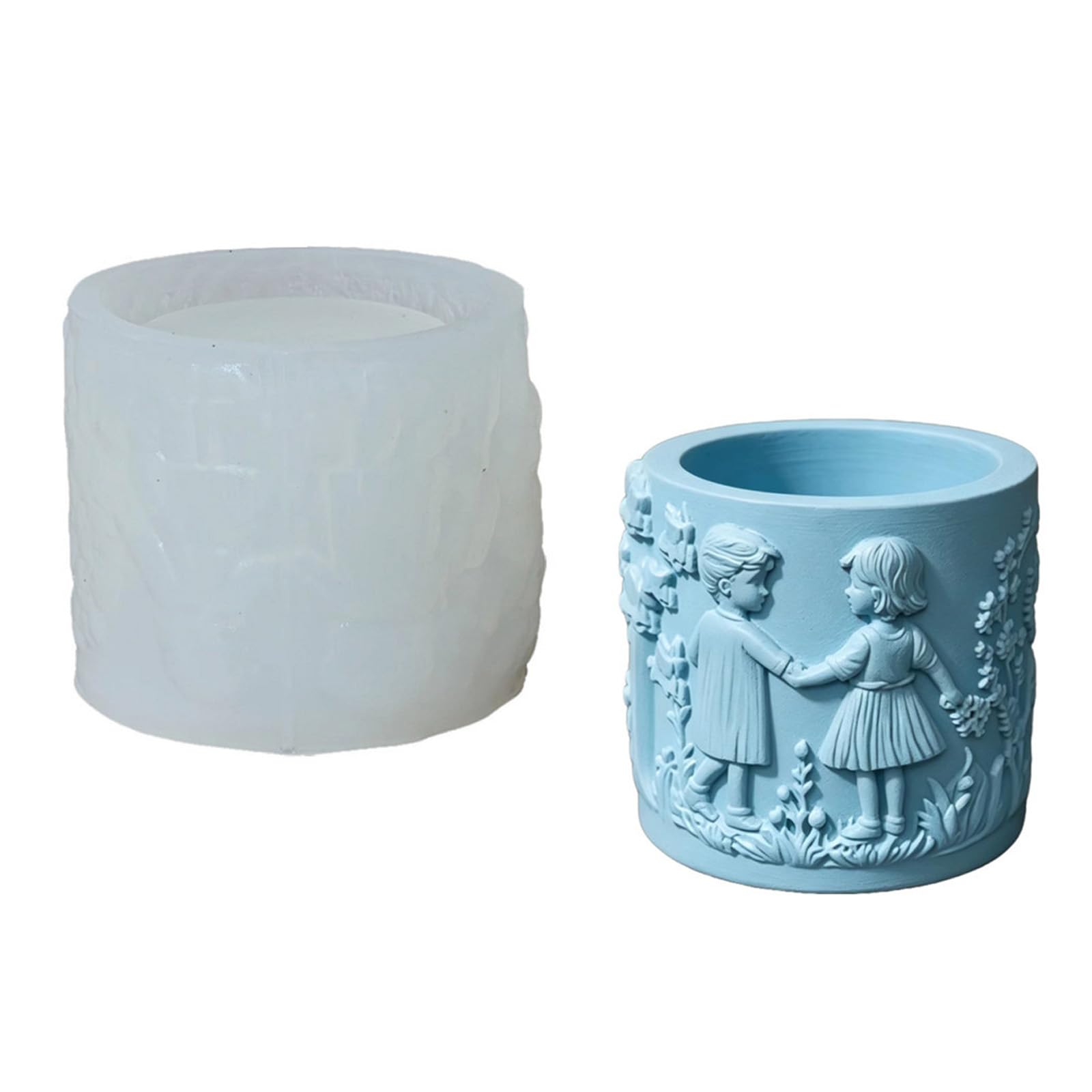 BWANGIAO Creative Silicone Mold For Resin Jewelry Making Easy Demolding Miniature Planter And Decorative Items Mould