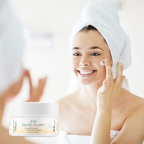 Miniatura 4 de Manteca corporal de karité Deluvia manteca de karité cruda de comercio justo, aceite de rosa mosqueta orgánico, lavanda orgánica, aceite de jojoba