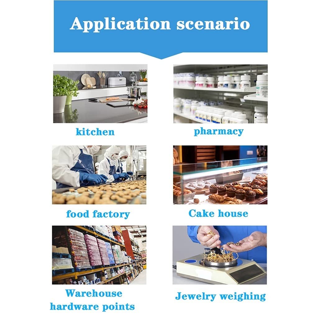 Bilancia analitica di precisione dell'oro dei Gioielli della Scala Digitale con Il Peso di calibrazione della Cucina scientifica Industriale del Parabrezza (600g/0.01g)