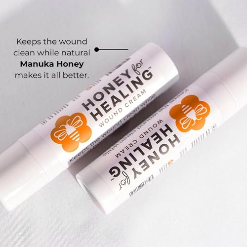 Miniatura 5 de Crema de miel de Manuka con UMF 15+, fórmula no pegajosa de absorción rápida para cortes, quemaduras, rasguños, lesiones menores – 1.75 oz / 50 g