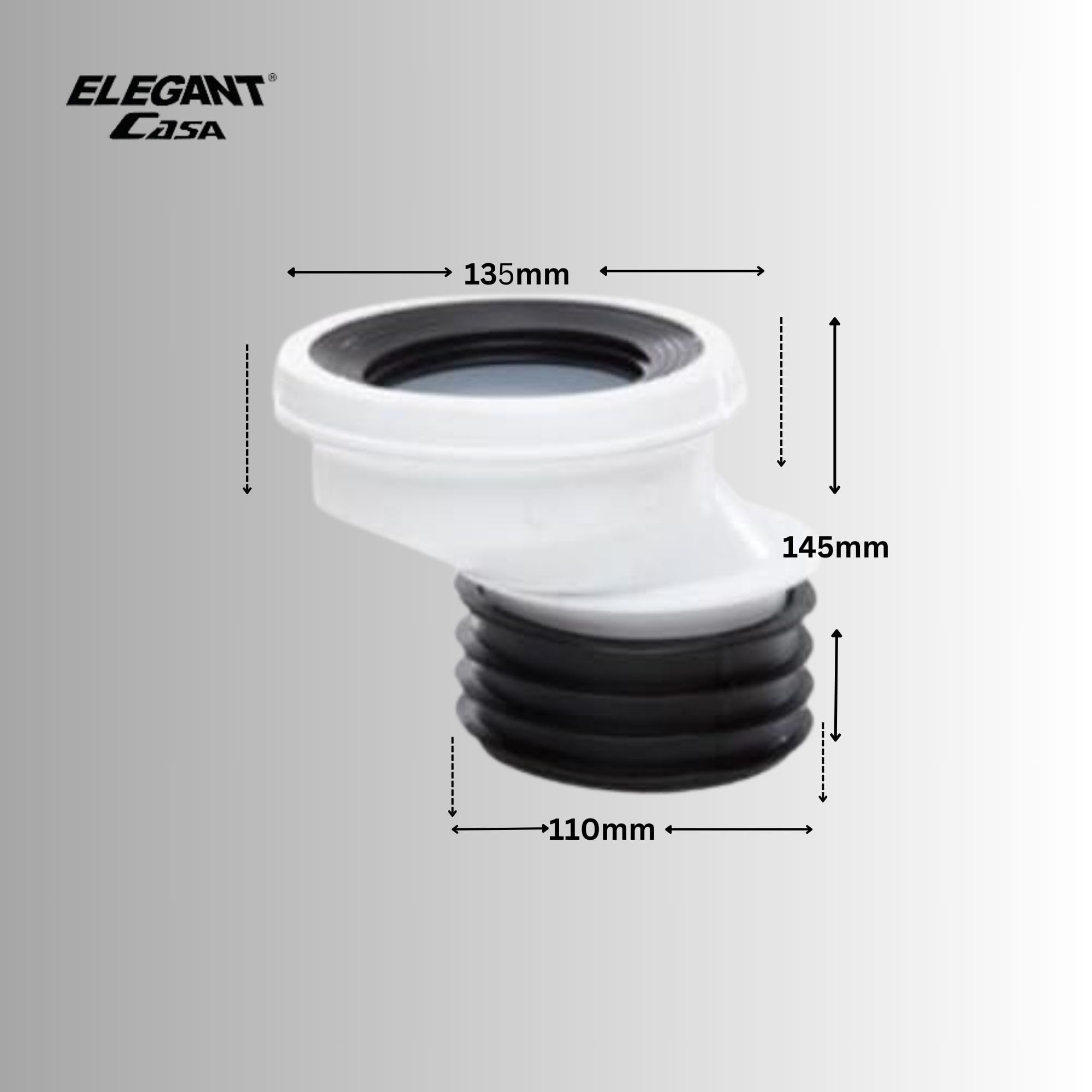 WC Pan Connector - Durable & Easy Install -5