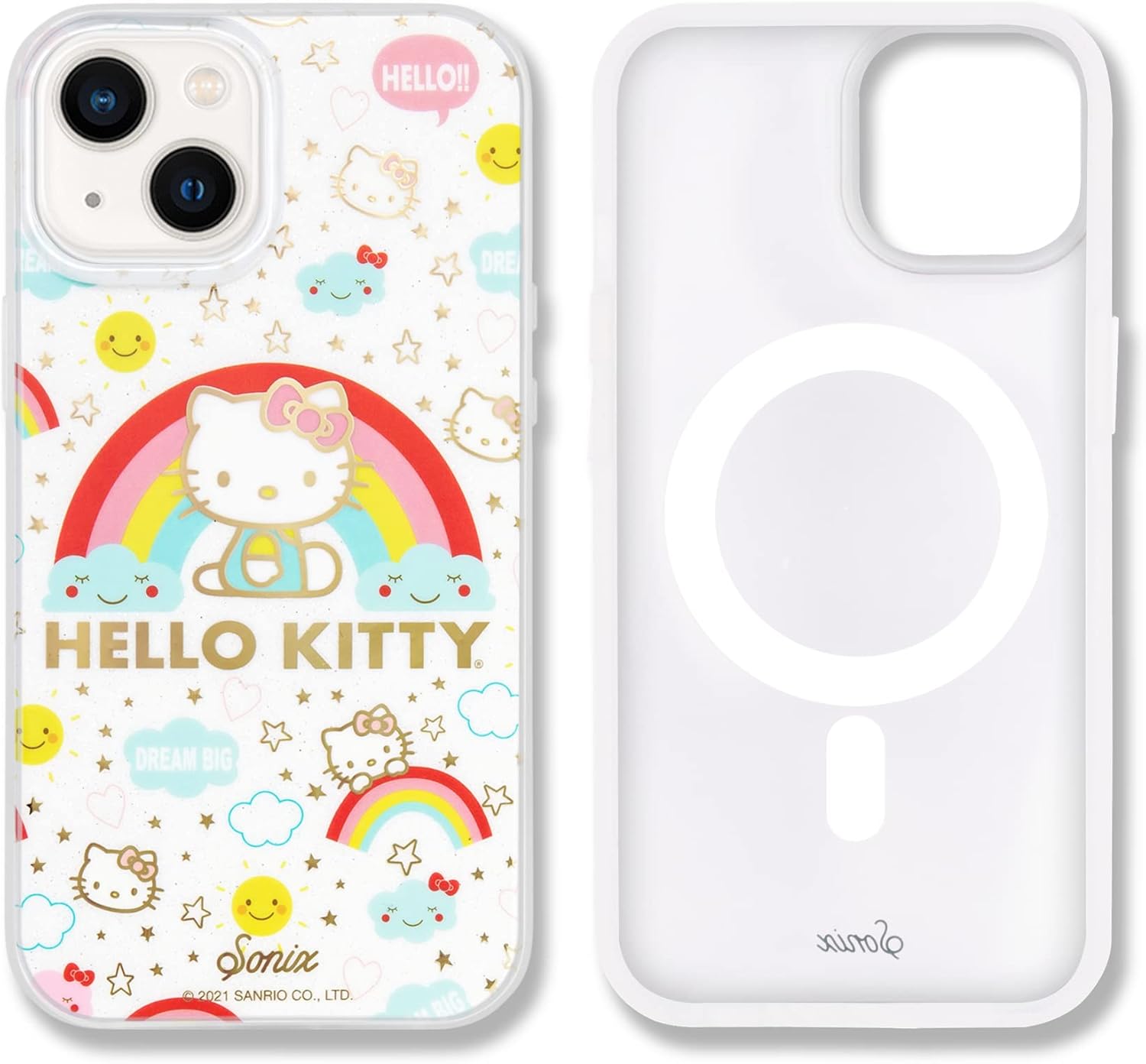 Sonix x Sanrio Case for iPhone 14 Plus | Compatible with MagSafe | 10ft Drop Tested | Cosmic Hello Kitty iPhone 14 Plus HK Cosmic