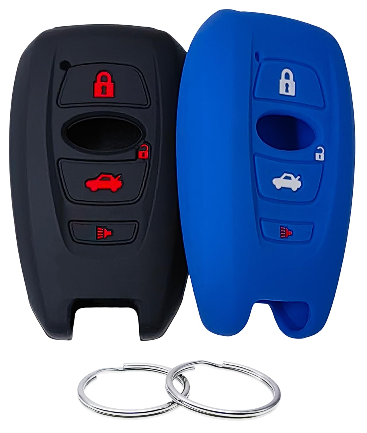 シリコンラバーキーフォブカバー 2014-2021 スバル アセント BRZ